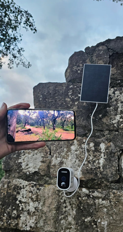 كامرة تمشي بلا تريسيتي 💡و بلا wifi