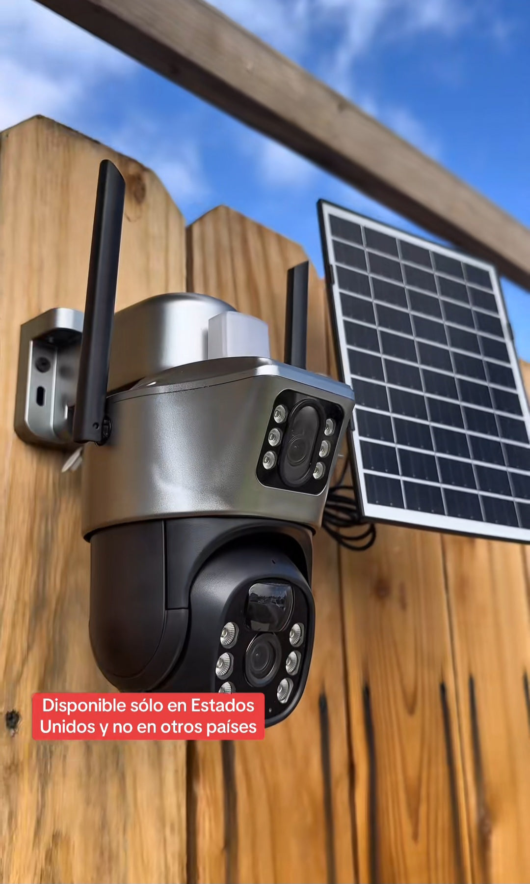 caméra 4G panneau solaire 🇪🇸